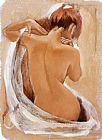 Talantbek Chekirov Canvas Paintings - Body and Soul